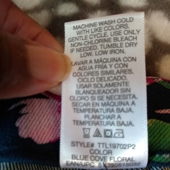 NWT Time and Tru Floral Leggings - Picture 9 of 9